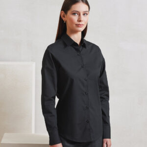 Women’s long sleeve ‘Recyclight’ poplin shirt